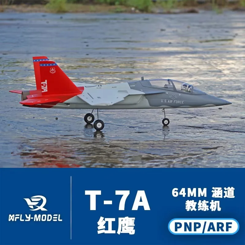 

XFly Fast Flying Model 64mm T-7A Red Eagle PNP 4S Electric Ducted Fixed Wing Model Aircraft Toy Aircraft Gift