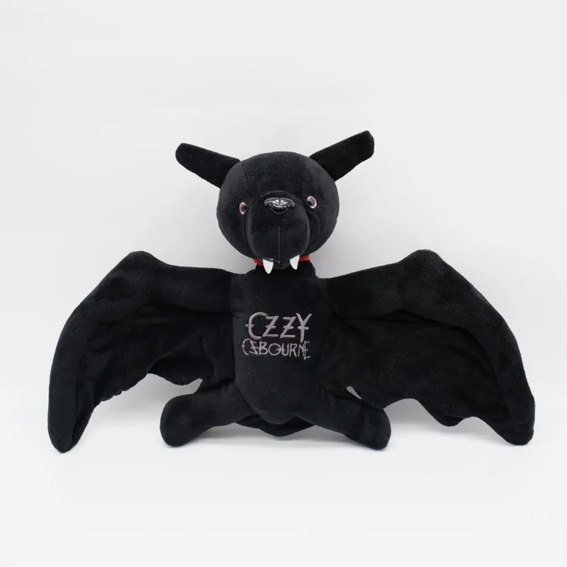 2025 ozzy osbourne bat pelúcia de volta ao início ozzy bat plushie macio recheado travesseiro boneca decoração brinquedo fãs memento presente