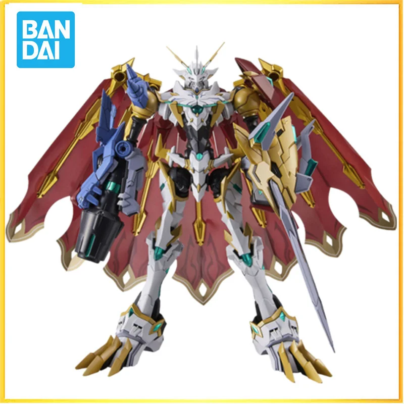 

In stock Bandai Digimon Adventure Figure-rise Omegamon X-Antibody Assemble PVC Action Figures Figurine Model Toys halloween gift