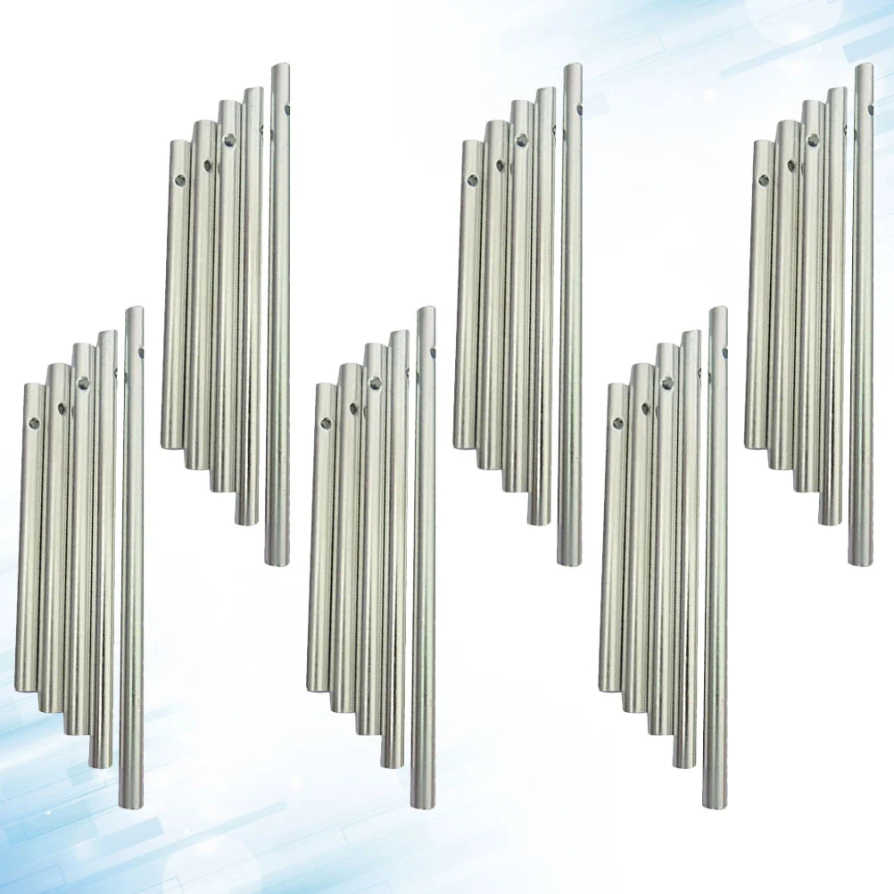 30 Pcs Wind Chimes Kit Tube Material Windchimes Outdoors Spinner Aluminum Tubes for Miss