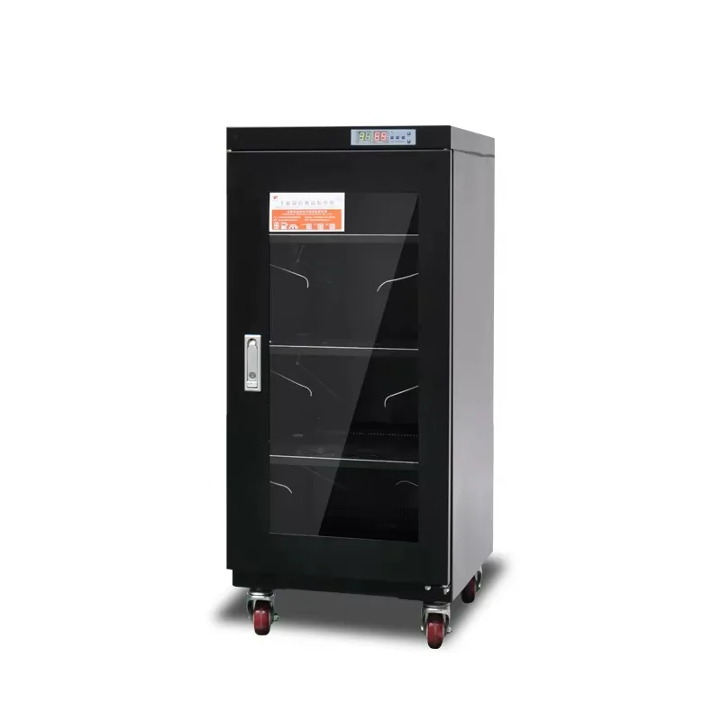 Ultra Low Humidity Control FCM160L Industrial Chemical Dehumidifier Drying Cabinet Storage Equipment With Temperature Control