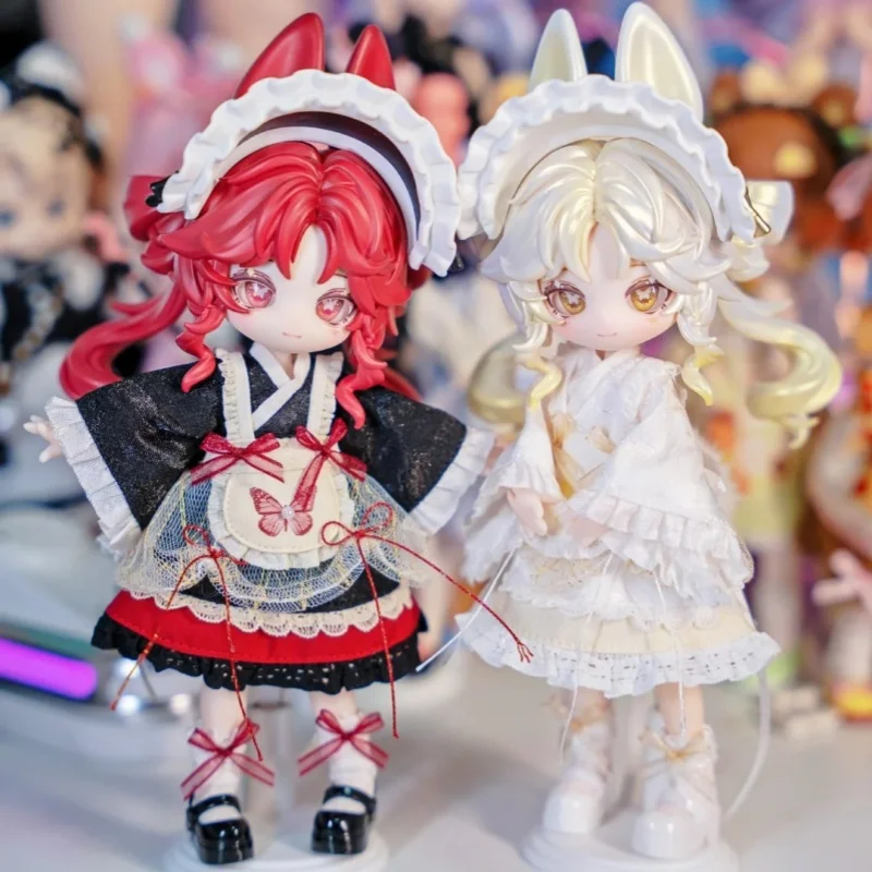 

Genuine Inedible Doll Rabbit Jumping Moon Time Treasure 12 Points Bjd Blind Box Movable Toy Ornament Doll Gift Toy ﻿