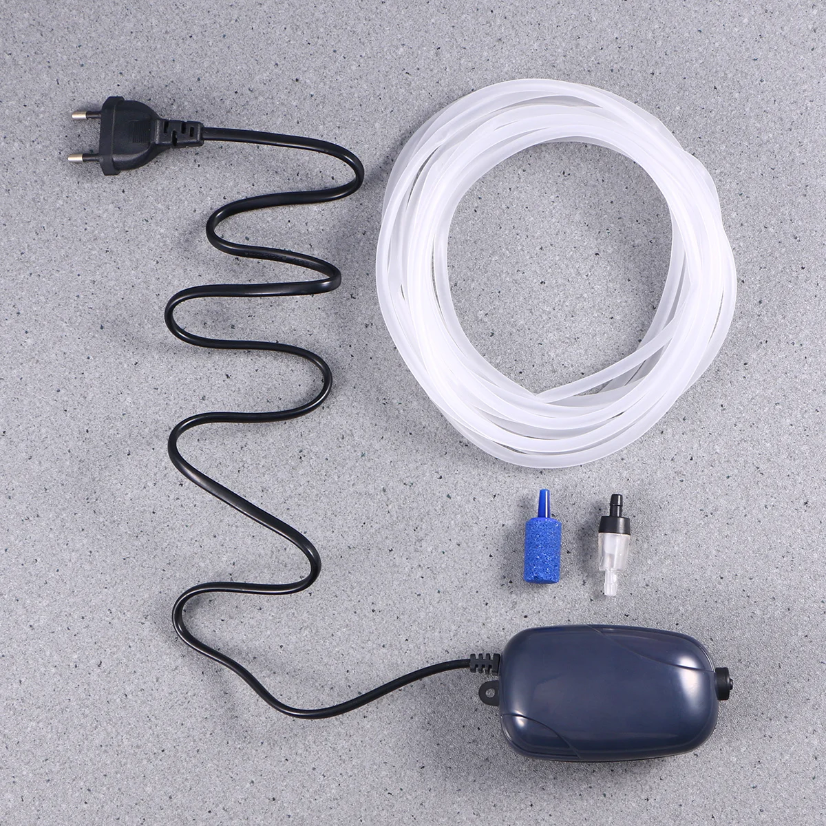 

Oxygen Pump Kit 1.2L/Min 3W Low Noise Aquarium Air Pump For Small Medium Fish Tank Hydroponic Garden Aeration System Eu
