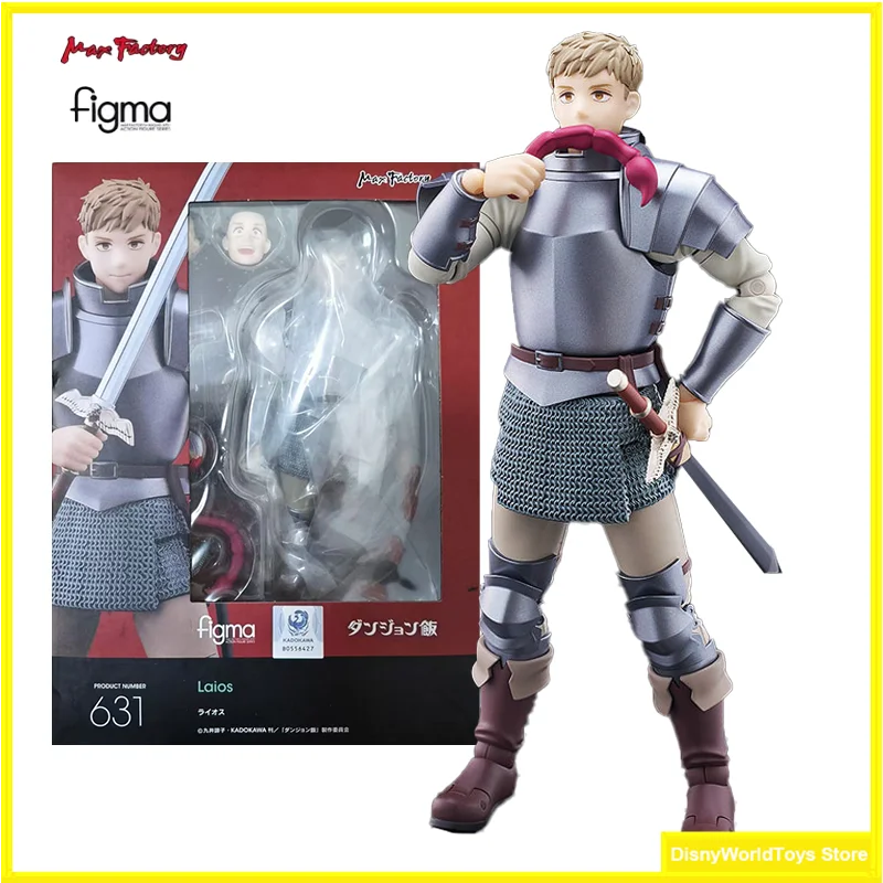 100% Original Figma 631 Delicious in Dungeon Laios In Stock Anime Action Collection Figures Model Toys