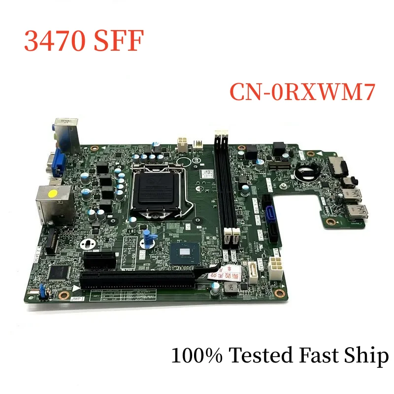 

CN-0RXWM7 For Dell VOSTRO 3470 SFF Motherboard 18458-1 0RXWM7 RXWM7 Mainboard 100% Tested Fast Ship