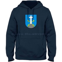 Zakopane Coat Of Arms , Poland 100% Cotton Hoodie Zakopane Flag Zakopane Coat Of Arms Polish Gorals Gorals Poland Tatra