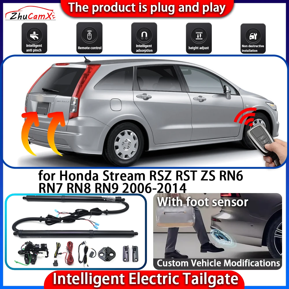 

Smart Powered Tailgate System for Honda Stream RSZ RST ZS RN6 RN7 RN8 RN9 2006-2014 Automatic Intelligent Trunk Lift Control Kit