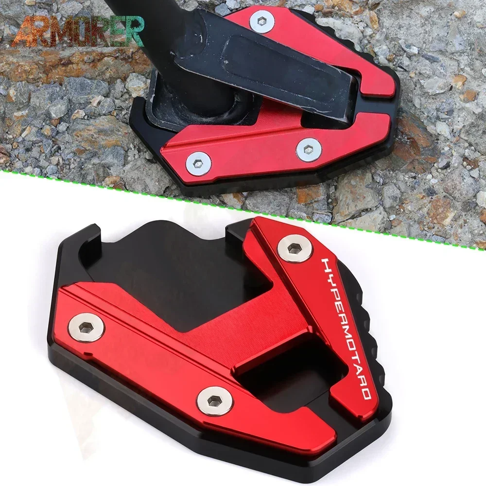 

Аксессуары для мотоциклов, подставка для ног, боковая подставка, увеличенная удлинительная пластина для Ducati Hypermotard 939 950 SP 2016 2017 2018-2023