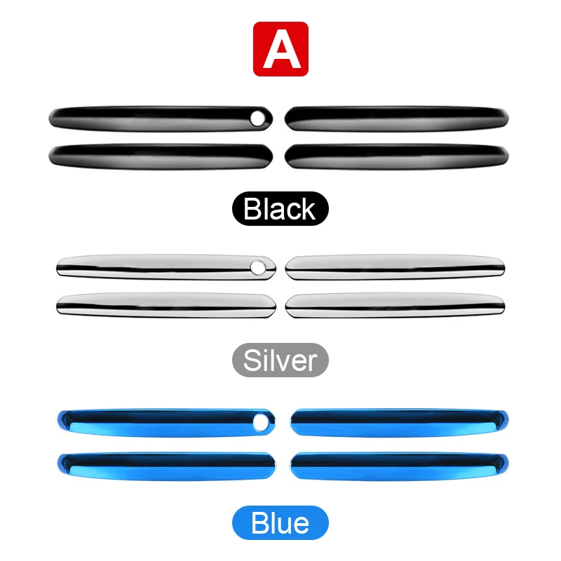 For Toyota RAV4 RAV 4 XA50 Hybrid 2019-2021 2022 2023 2024 Stainless Car Door Handle Trim Case Door Bowl Cover Strip Stickers
