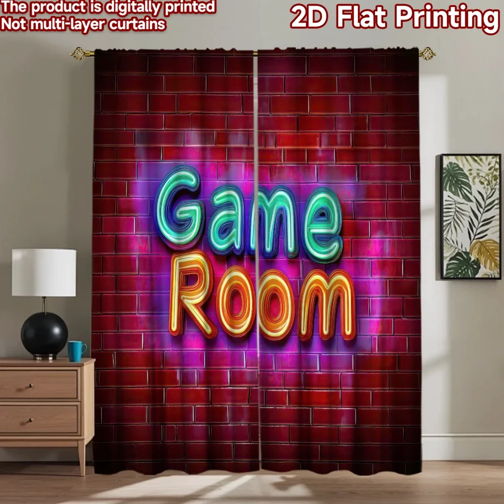 

1pc 2D flat Photography Backdrop Popular Photography Backdrop Game Room Sign 100% Polyester Party Decorations Use for Suitable