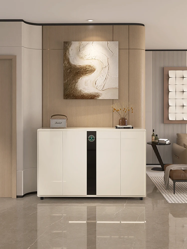 

Intelligent disinfection shoe cabinet household door indoor 2025 new popular large-capacity entrance happy and comfortable road