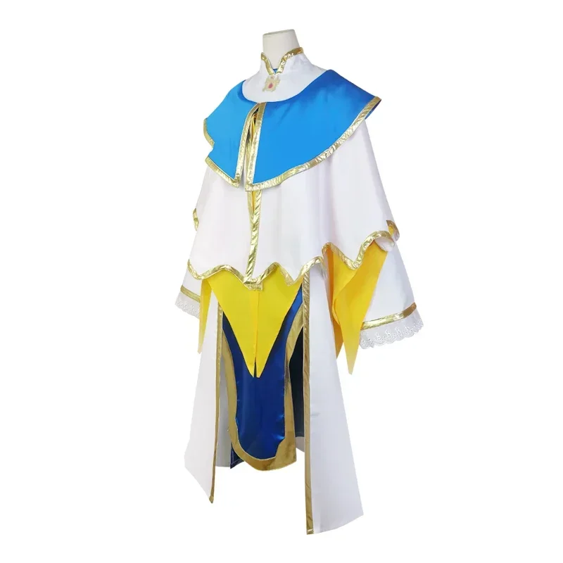 Goblin Slayer Cosplay Costume Priestess Full Set Goblin Women Cosplay Priestess Onna Shinkan Costume Dress