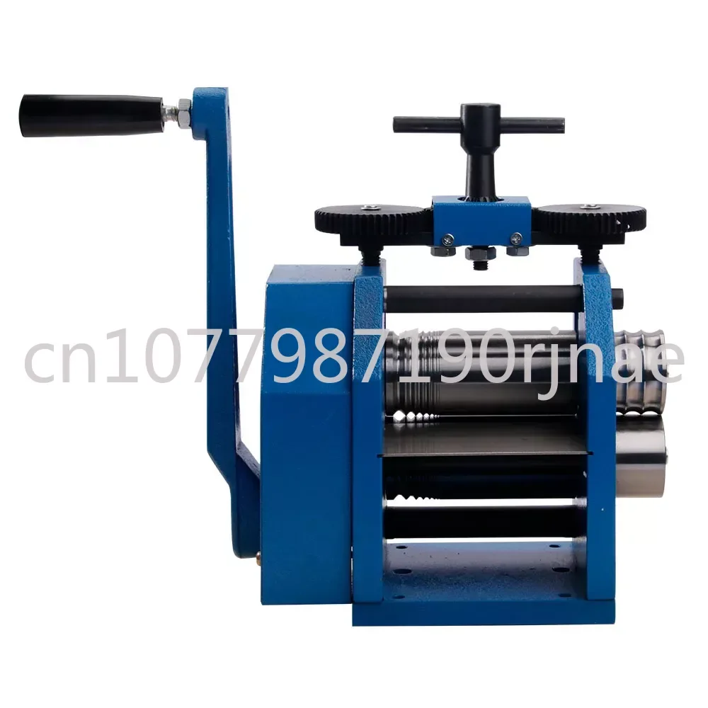 

3Inch / 4.4Inch Sheet Manual Combination Jewelry Rolling Mill Semicircle Jewelry Press for Gold & Silver Nuggets