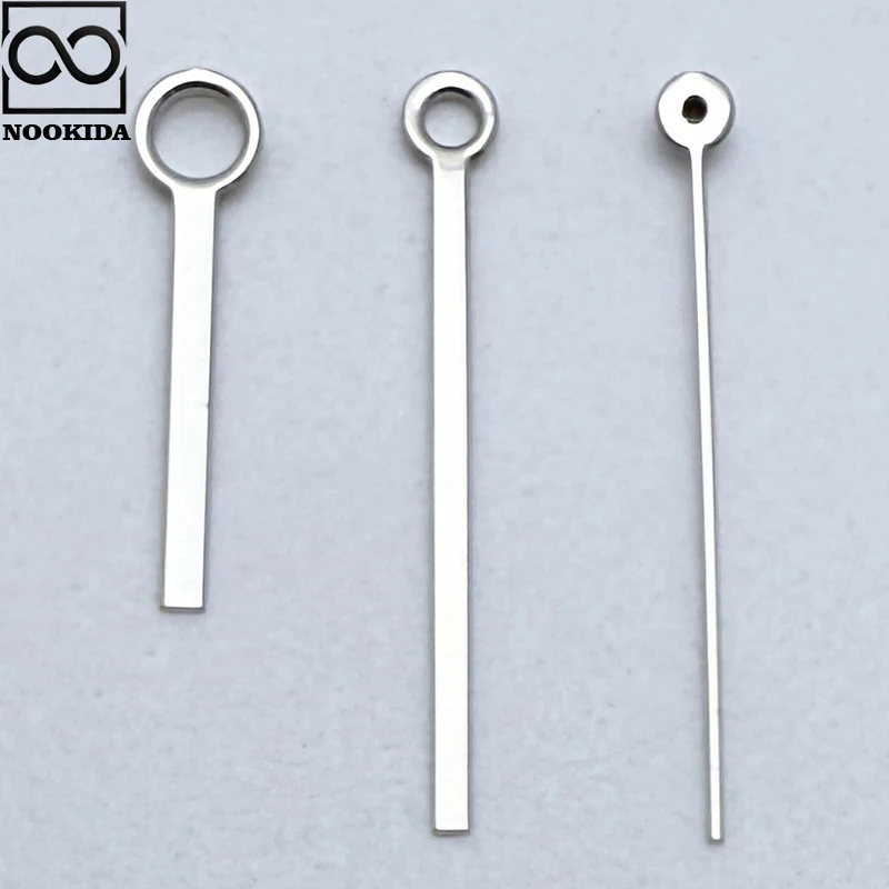

NOOKIDA New Silver Simple Polished Hands for Japan NH35/NH36/4R/7S Automatic Movement Mechanical Watch Accessories
