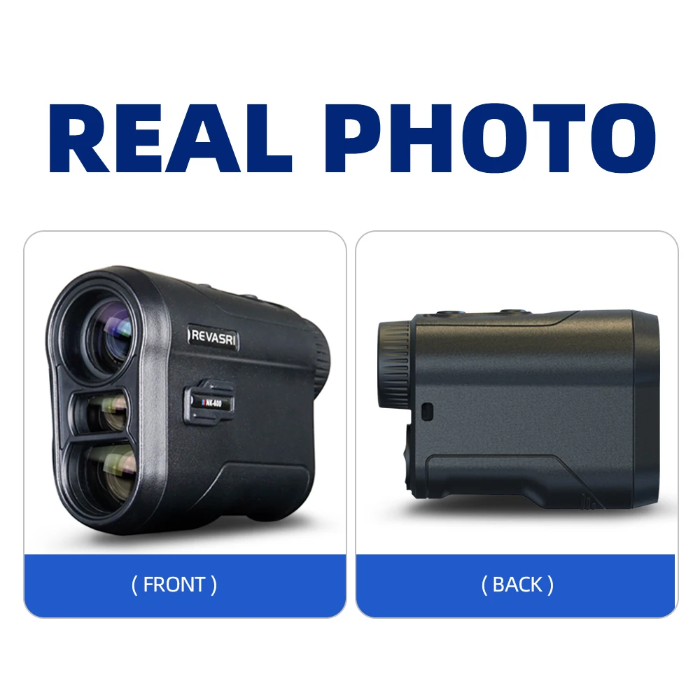 Golf Laser Rangefinder, Binoculars with Flag Lock, Slope Compensation, Vibration, Telescope for Golf Disc Game,Hunting