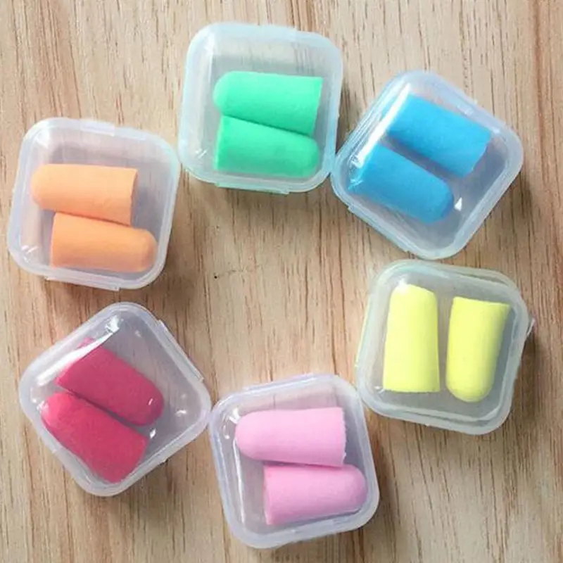 

50PCS Empty Plastic pp Clear Small Empty Square Box Jewelry Ear Plugs Container Nail Art Colorful Decor Diamond Storage Case