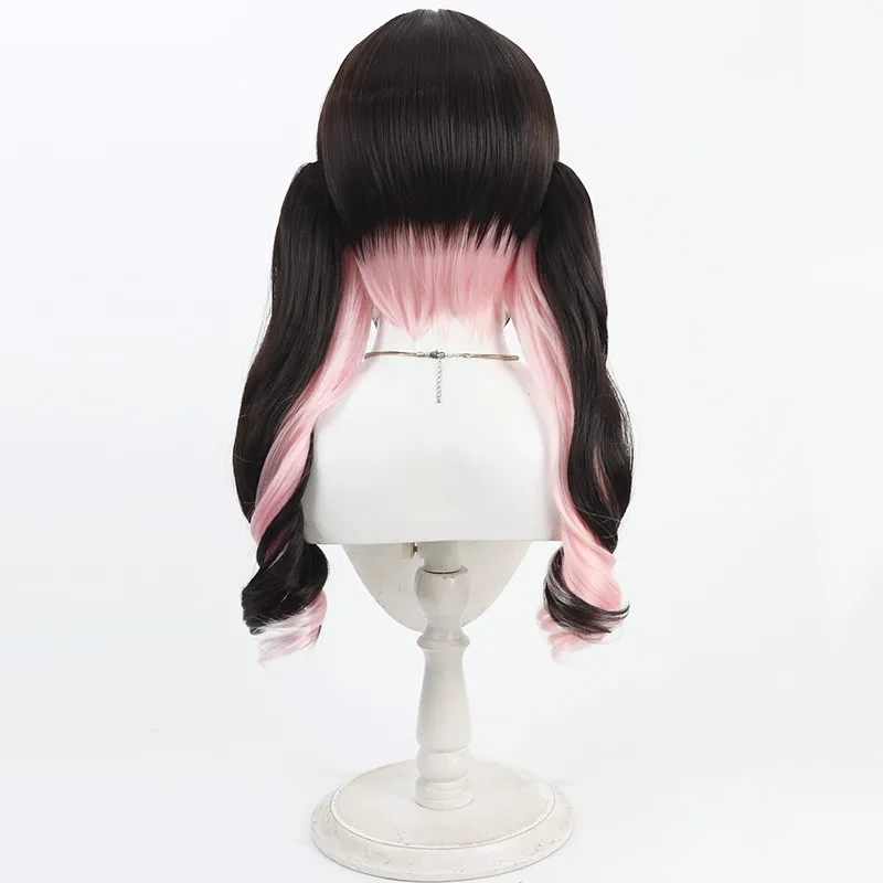 VSPO VTuber Kaganazuna Nazuna شعر مستعار كوسبلاي ذيول مزدوجة قابلة للفصل هدية الهالوين #4