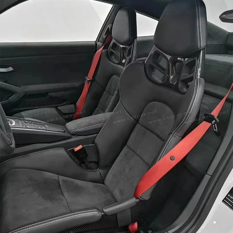 For Universal Lightweight Carbon Fiber Car Seats For  Porsche Series 911 718 Boxster Cayman GT3 RS Carbon Bucket Racing Seat