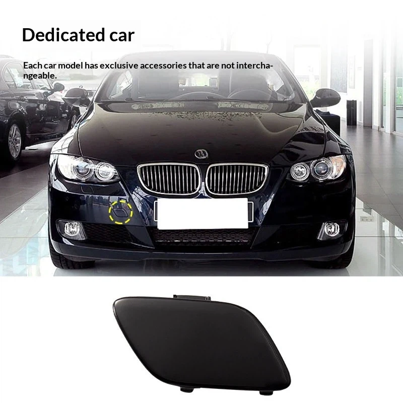 It is suitable for 06-09 imported BMW 3 Series E92E93 trailer cover front bar cover traction cover traction cover accessories