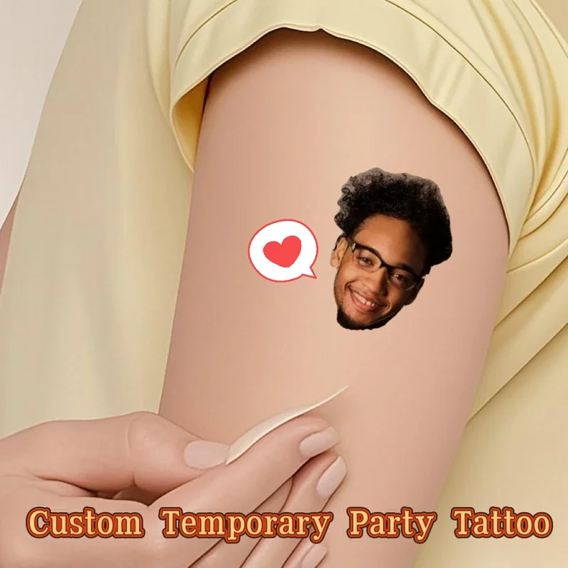 15 PCS custom temporary tattoo stickers wedding groomsmen bridesmaids decoration couples anniversary birthday gift theme party