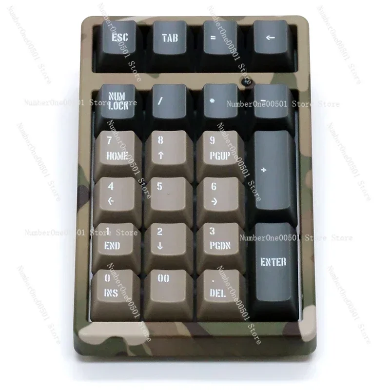Teclado numérico mecánico externo TKPad de 22 teclas para fines de contabilidad financiera