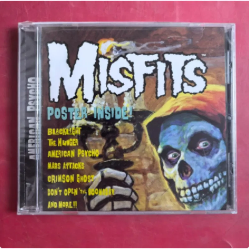 

CD Classic Horror Punk & Hardcore Punk Album Misfits Music CD American Psycho Music Record Cosplay Soundtracks Box Gift