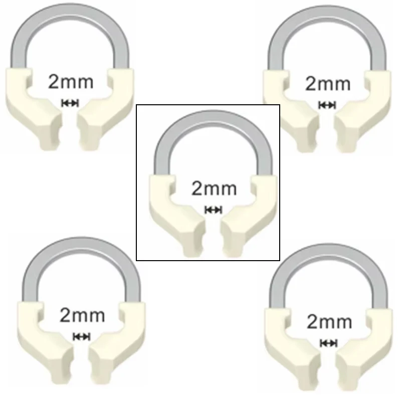 

5pcs Dental Sectional Matrix Ring - NiTi Narrow Metal Matrix for Posterior Teeth Restoration