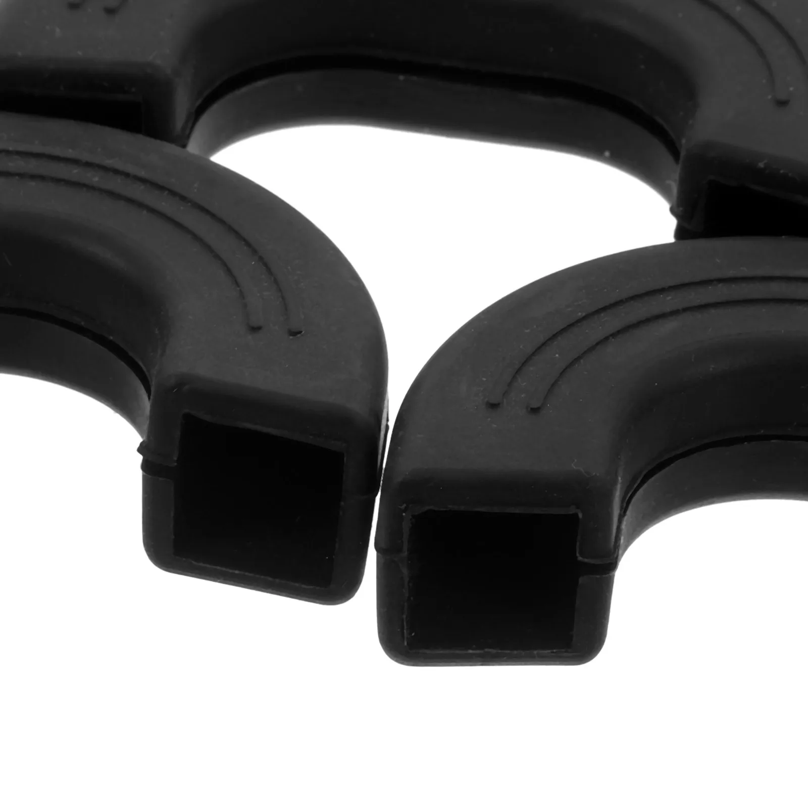 6 قطعة وعاء سيليكون مقبض يغطي مقاومة للحرارة مكافحة تحرق كم المطبخ بوثولدر حامي قفازات الفرن وعاء قبضة كم #6