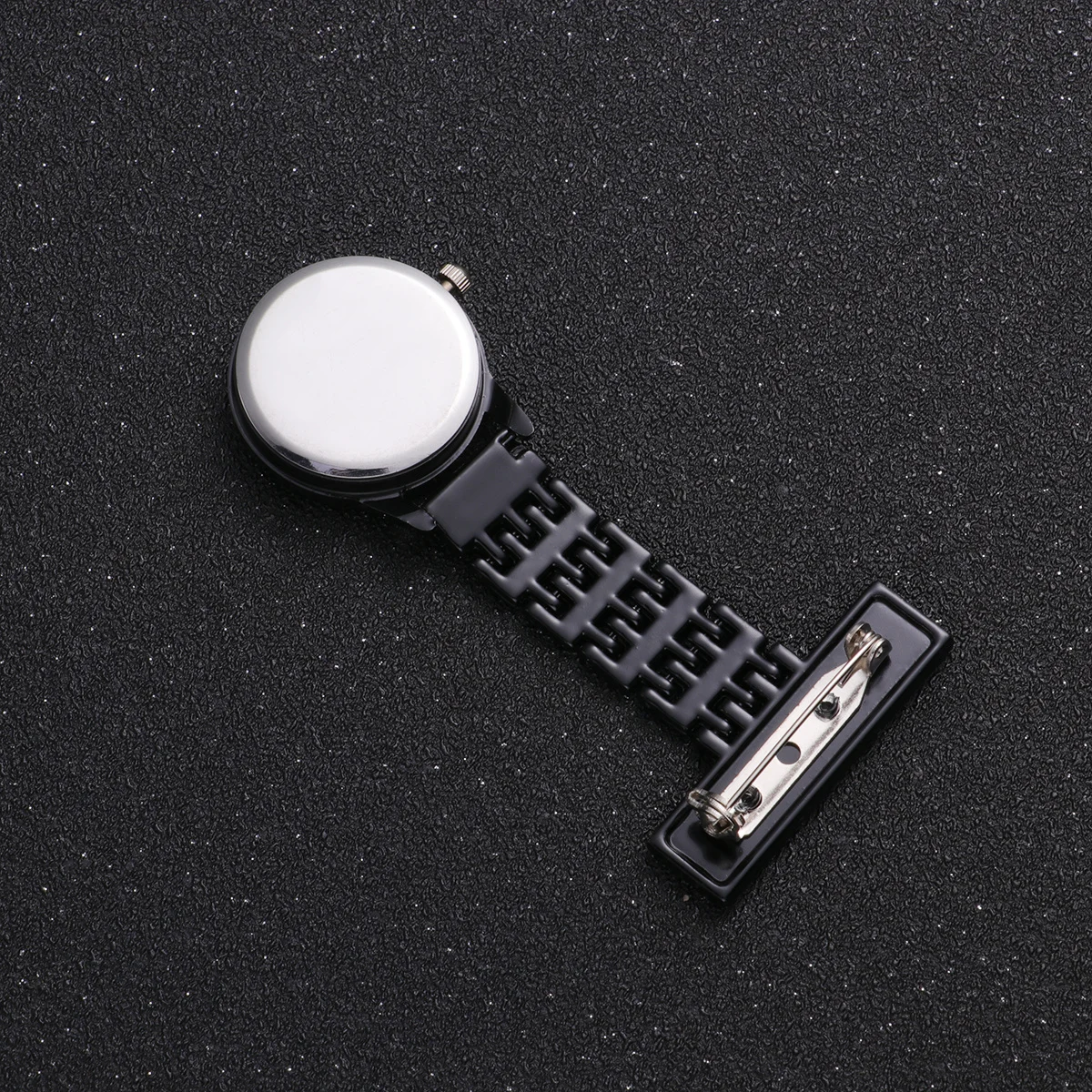 Alloy Mount Watch Pocket Nurse Black Fob Watches for Nurses The Hanging Pin Miss