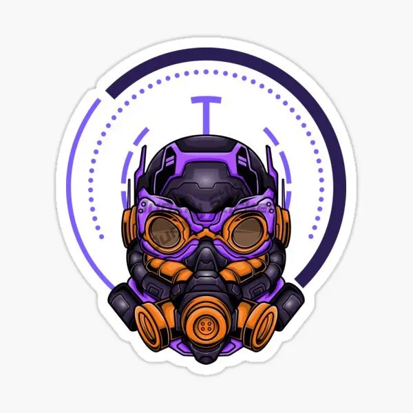 سامة سيارة التصميم الإبداعية تحذير خطر بولي كلوريد الفينيل مقاوم للماء جسم السيارة ملصق الفينيل مقاوم للماء ذاتية اللصق اكسسوارات السيارات #5