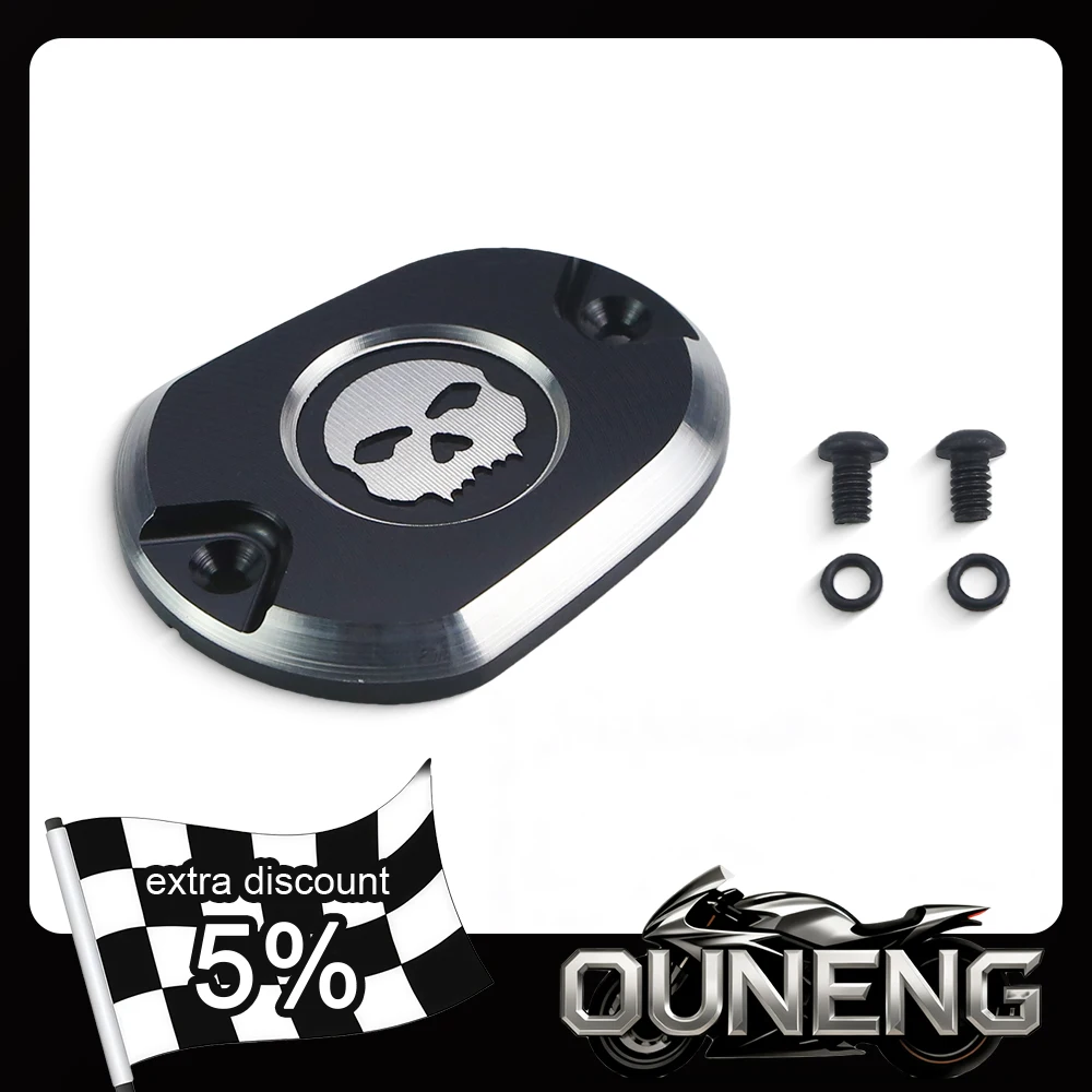 

For Harley Davidson XLH XL 883 Iron 1200 Sportster Motorcycle Brake Master Cylinder Cover Hydraulic Clutch Reservoir Cap Suitabl