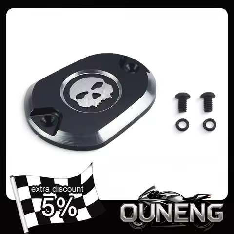For Harley Davidson XLH XL 883 Iron 1200 Sportster Motorcycle Brake Master Cylinder Cover Hydraulic Clutch Reservoir Cap Suitabl