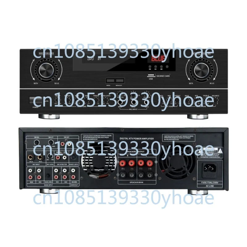 

Домашний сабвуфер для конференций, мощный усилитель мощности с поддержкой Bluetooth и USB