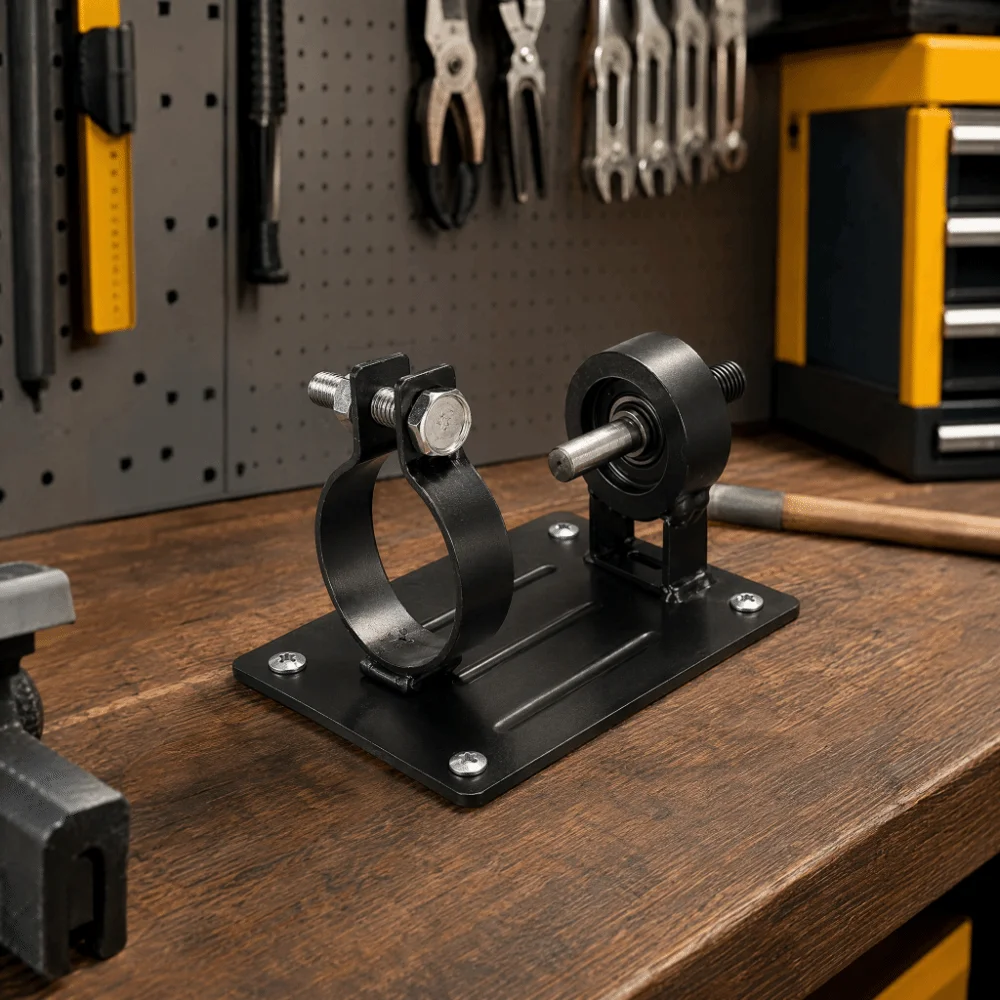 With 2 Wrenches Drill Cutting Stand Conversion Base Grinding Wheel Component Hand Drill Cutter Holder Bracket Design