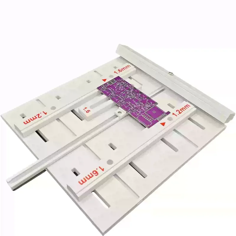 Small Manual Lifting PCB Steel Stencil Printing Table Desktop SMT Solder Paste Printing Equipment