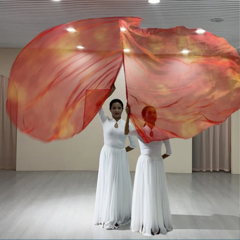 Perlengkapan Panggung Setengah Lingkaran untuk Pertemuan Olahraga, Tarian, Gereja, Bendera Api, Tarian Bendera, Bendera Pujian, Bendera Iman, Set Bendera Ibadah (Set Dua)