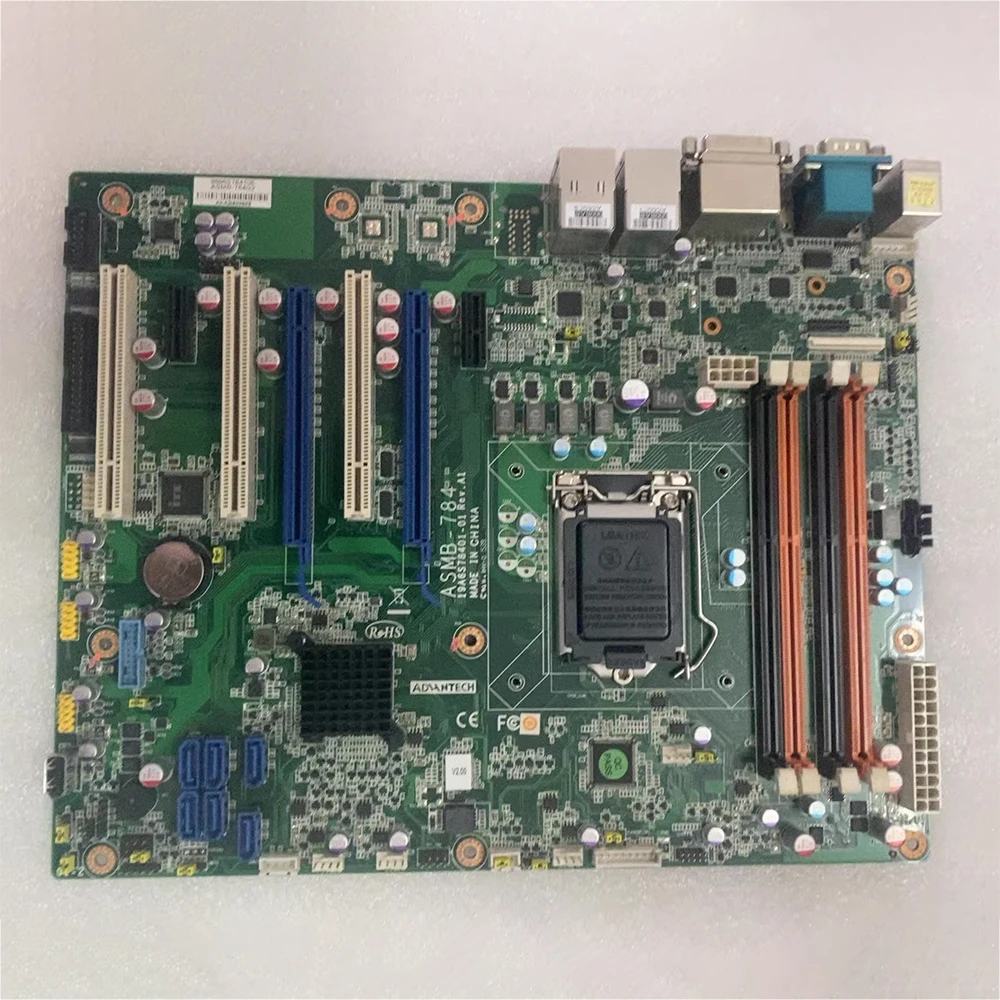 ASMB-784G2 REV.A1 For Advantech Dual Port Industrial Computer Motherboard