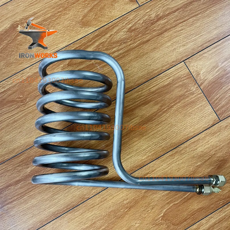 Titanium tube Coil Evaporator for 1HP  1.5HP  2 HPaquarium chiller heat exchanger fish