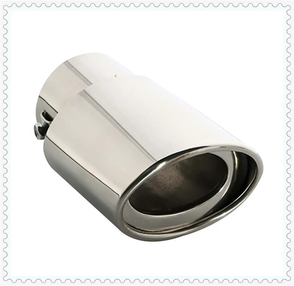 Car Exhaust Muffler Tip Round Stainless Steel Pipe for Toyota Prius 4Runner Sienna i-TRIL PRADO Tacoma RAV4 Aygo Auris