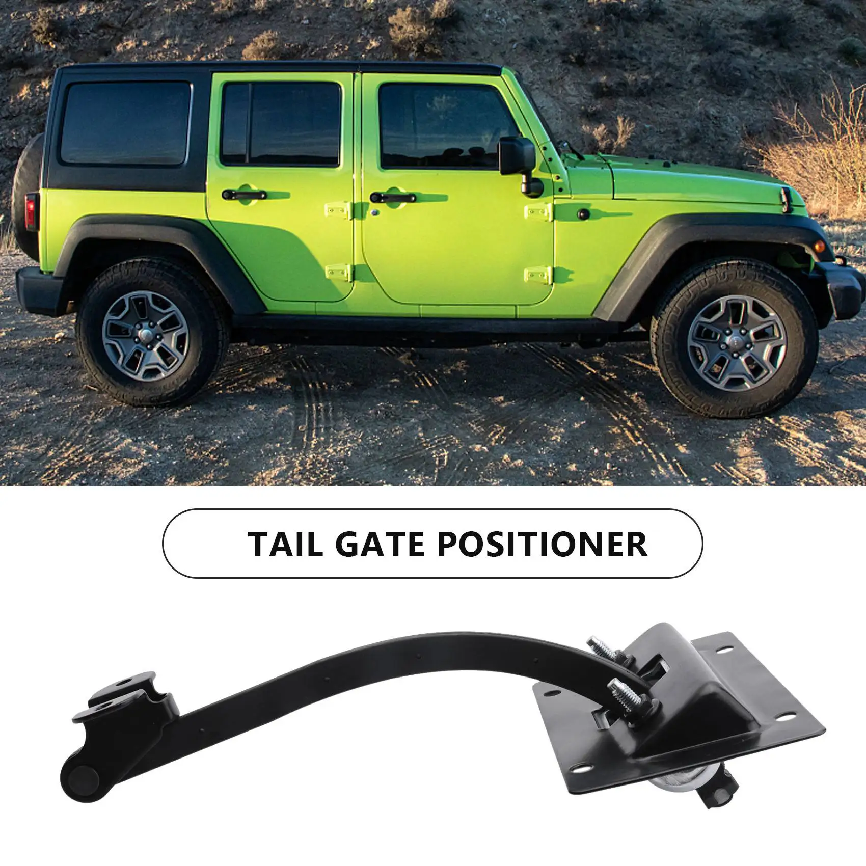 

Для 2011-2018 Jeep Wrangler Jk 04589890AC Автомобильная задняя дверь багажника контрольный ремень подпорный рычаг