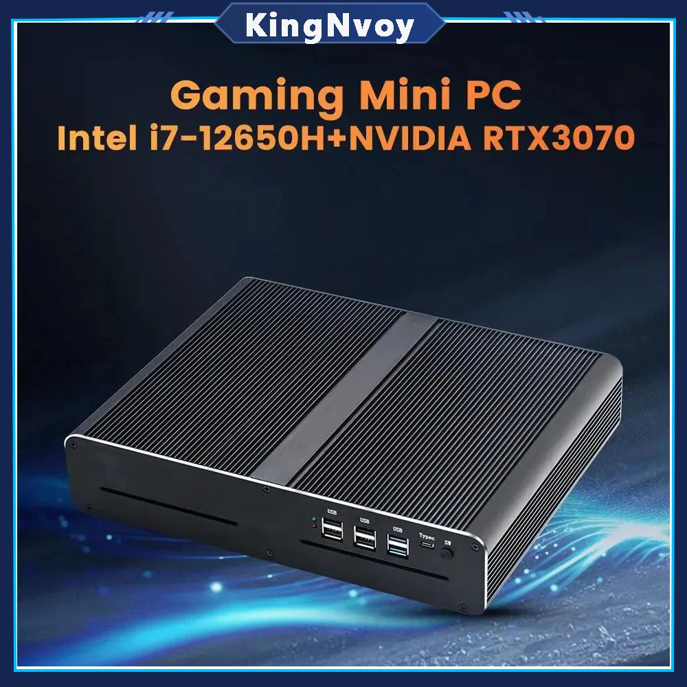 게이밍 미니 PC 인텔 i7 12650H i9 10980HK NVIDIA RTX 3070 8G 3060 12G DDR5 DDR4 NVMe 윈도우 11 게이머 타워 컴퓨터, WiFi6