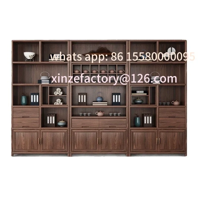 

Customizable Solid Wood Chinese Bogu Frame Elm