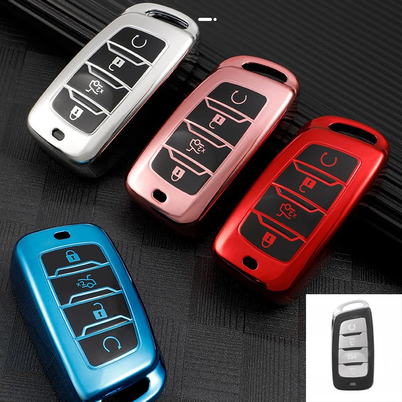Для Changan CS35 Plus чехол для автомобильного ключа для Changan CS75 PLUS CS85 COUPE CS95 брелок автомобильные аксессуары для сумки для девочек