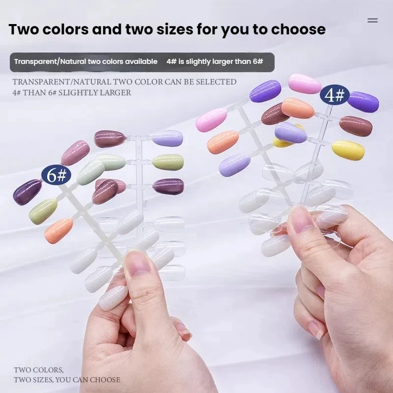 120 Tips Professional Gel Polish Color Display Card (4#-6#) | Easy Color Selection for Nail Salon Clients