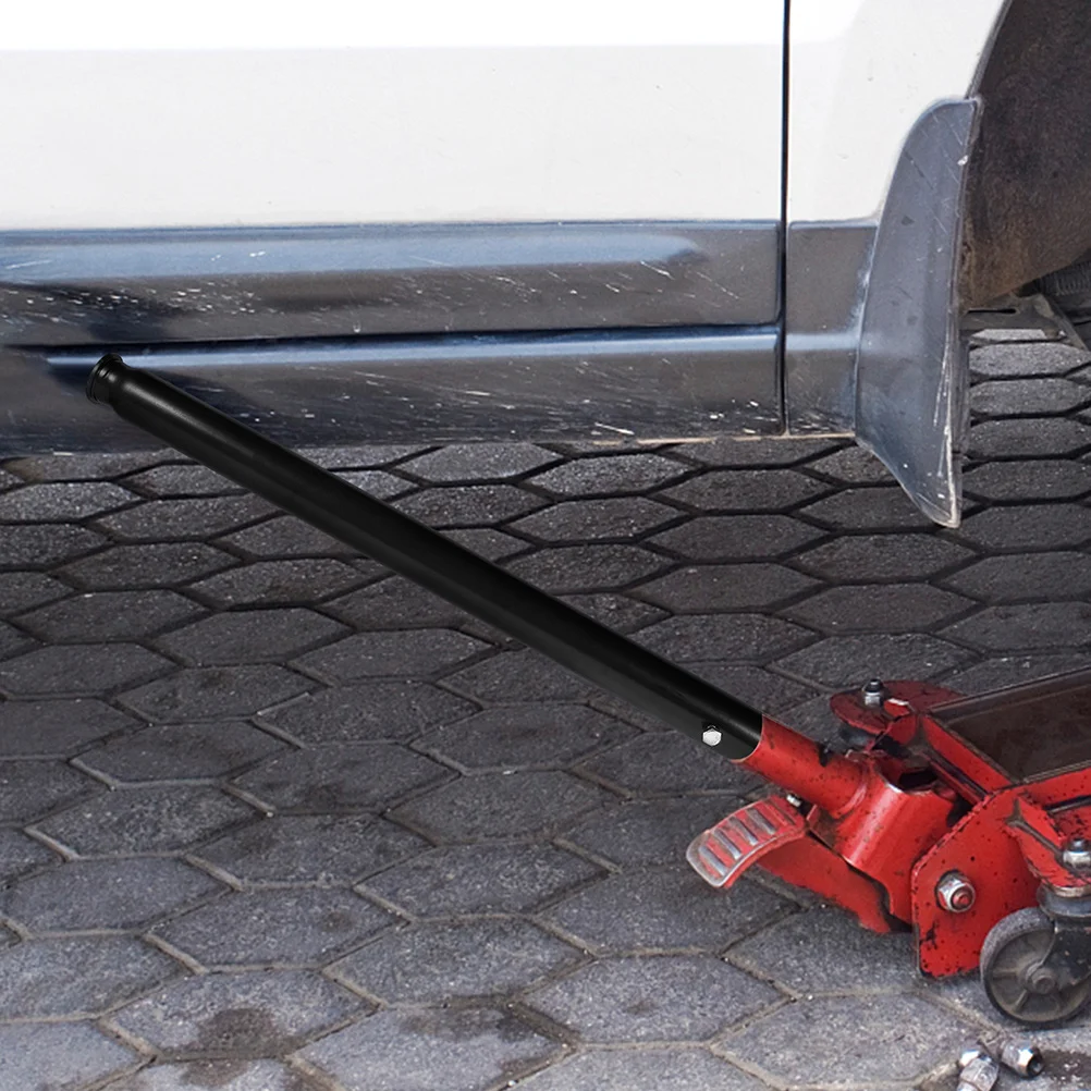

2Pcs Floor Jack Handle Replacement Heavy Duty Steel Rubber 3 Ton Hydraulic Horizontal Jack Pole Lever Car Use Pole Lever Handle