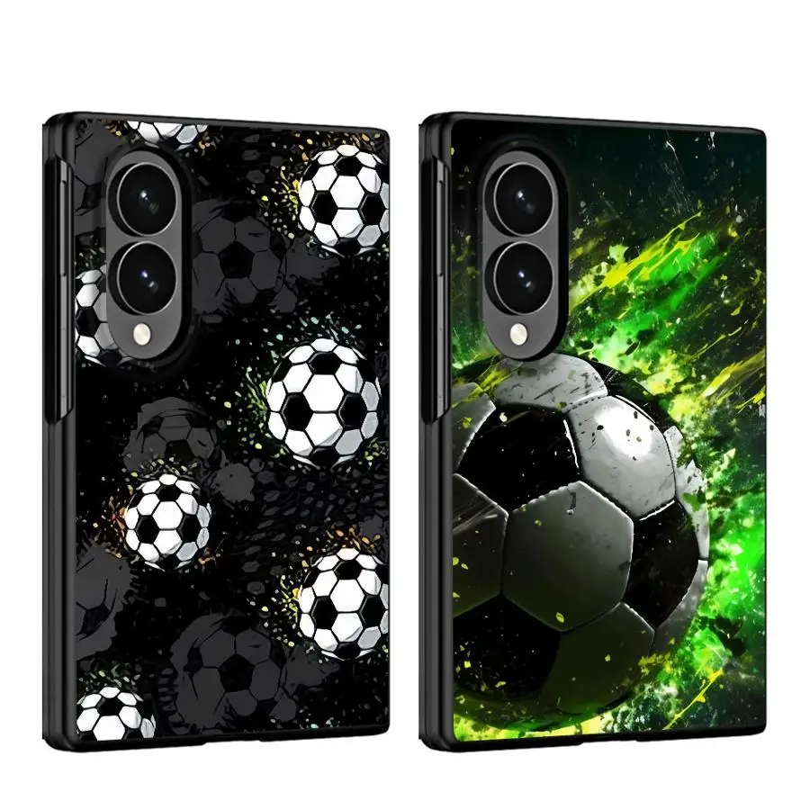 Shell Capa Phone Case for Samsung Galaxy Z Fold 8 ZFold Wide ZFold8 Z Fold8 Wide Cool Football