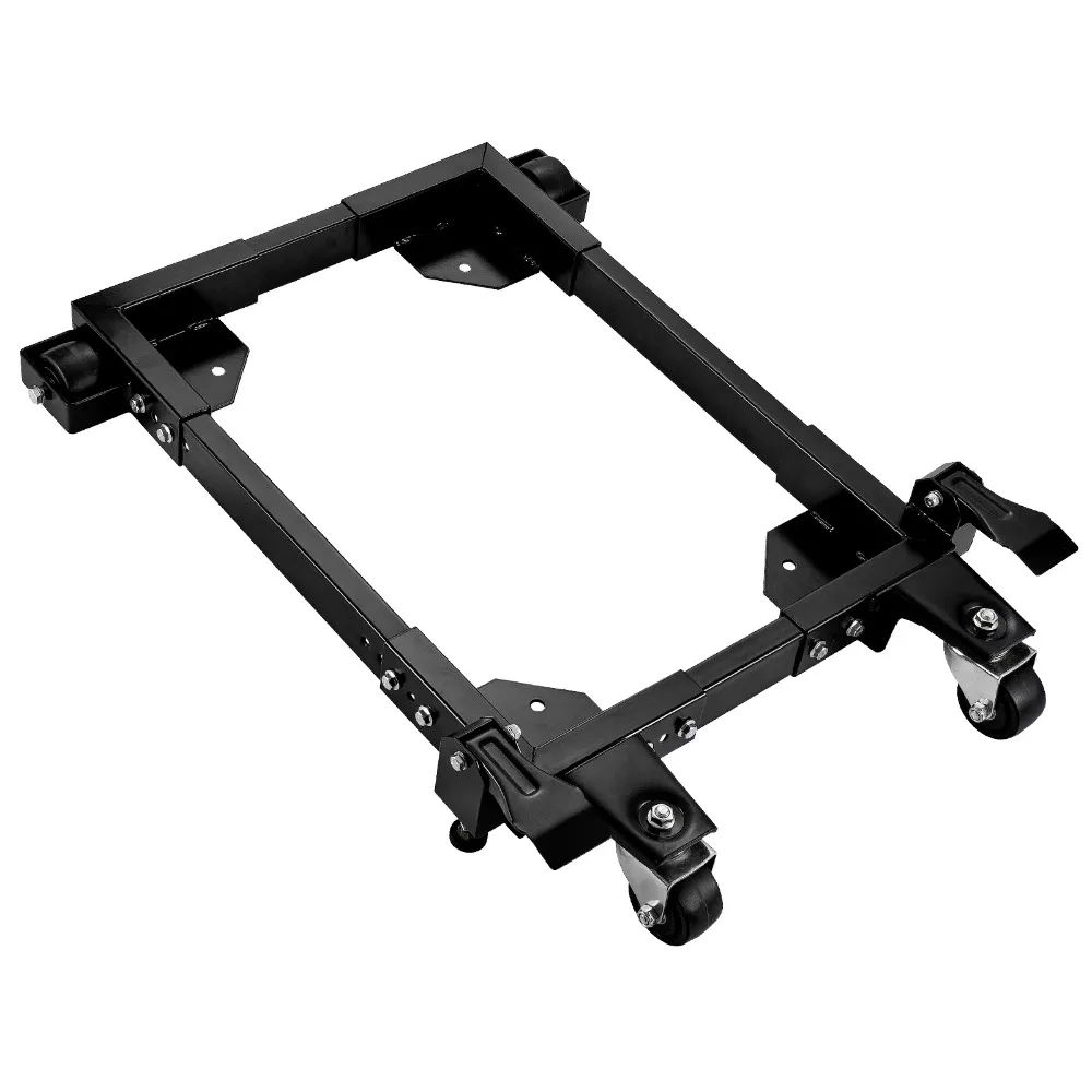 SucceBuy Mobile Base Heavy Duty Universal Mobile Base Stand with Swivel Wheels for Woodworking Equipment Bandsaw Power Machines