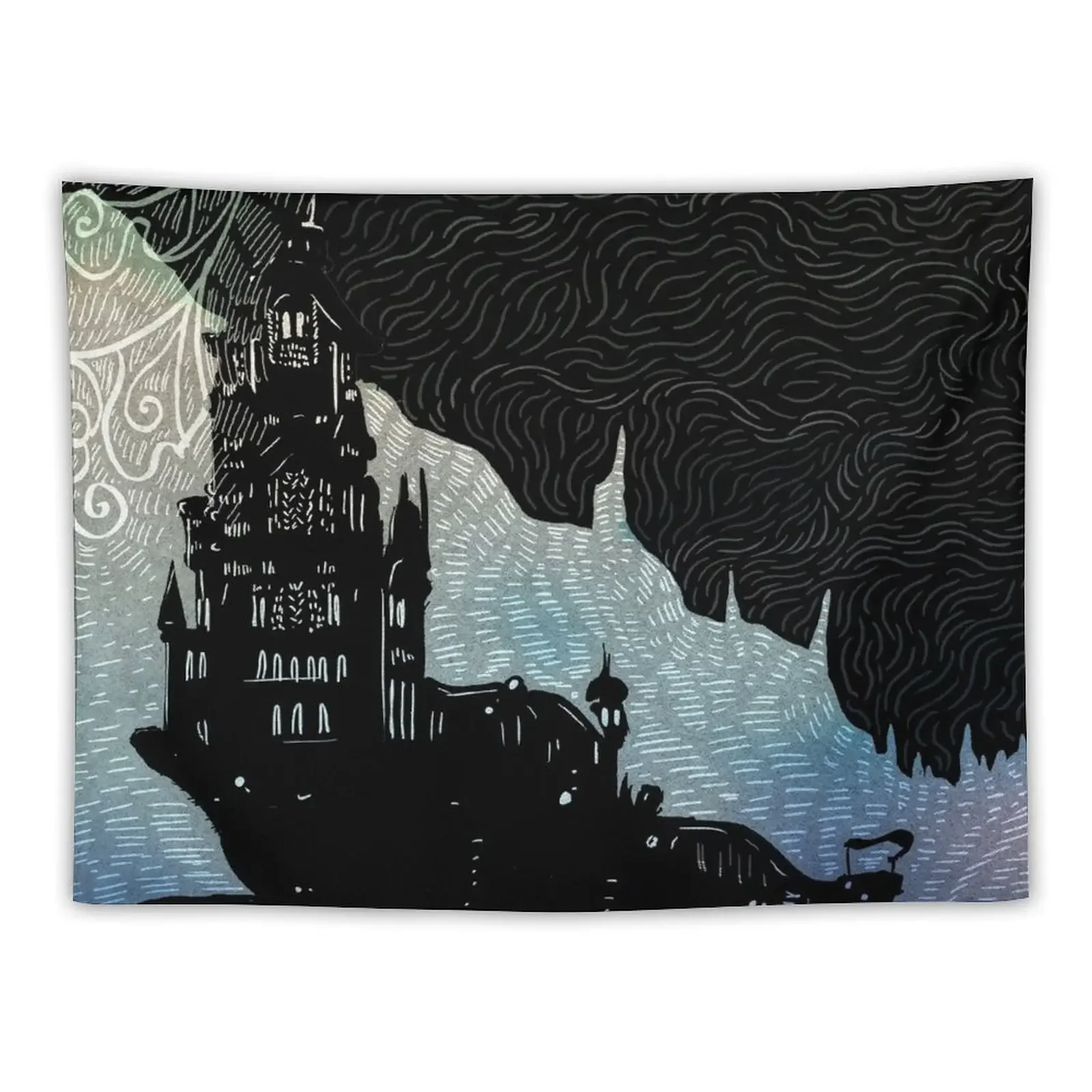 Il Mheg - Inktober Tapestry Carpet On The Wall On The Wall Room Aesthetic Korean Room Decor Tapestry