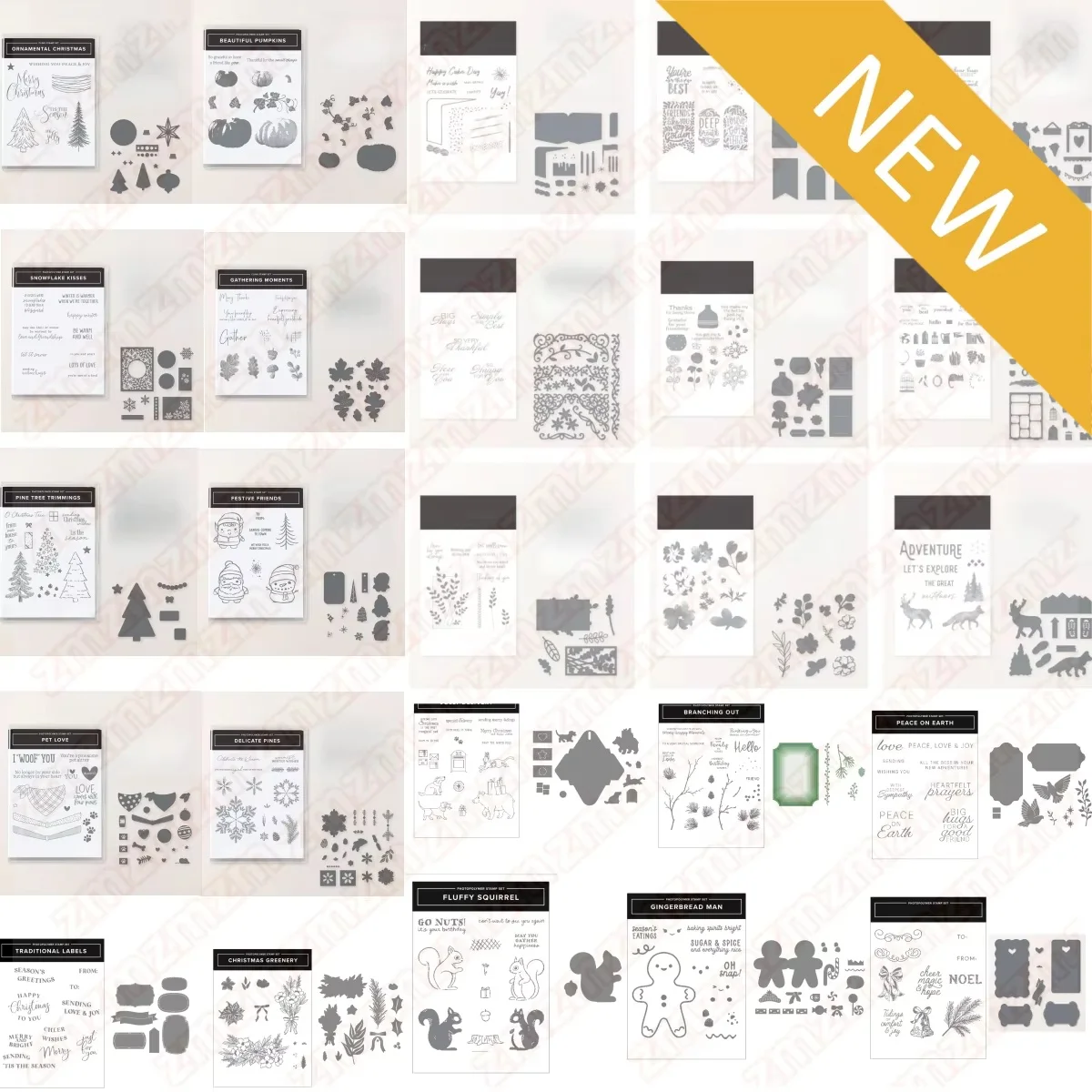 

Flowers Cake Foliage Bear Pop Up Petals Stamps Metal Cutting Dies Hot Foil for DIY Making Card Decoration 2026 Christmas Winter