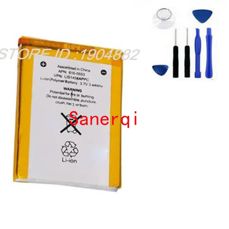Battery for IPod Touch 4th 5th 6th Touch 4 5 6 Touch4 Generation 4 4g 616-0553/LIS1458APPC/5 5g 616-0621/6 6g A1641